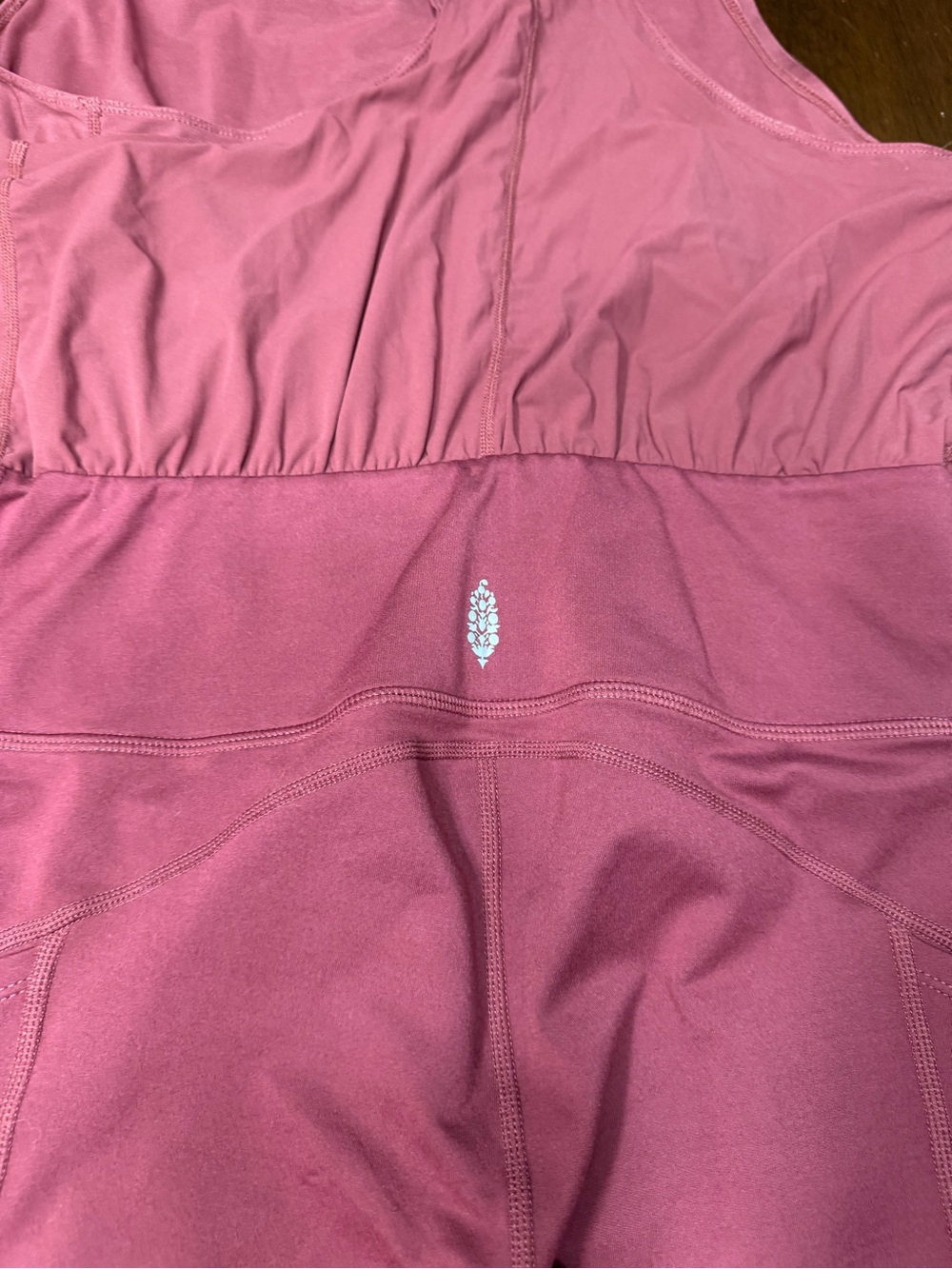FP Movement by Free People Mauve-Rose Racerback Jumpsuit - Picture 4 of 4